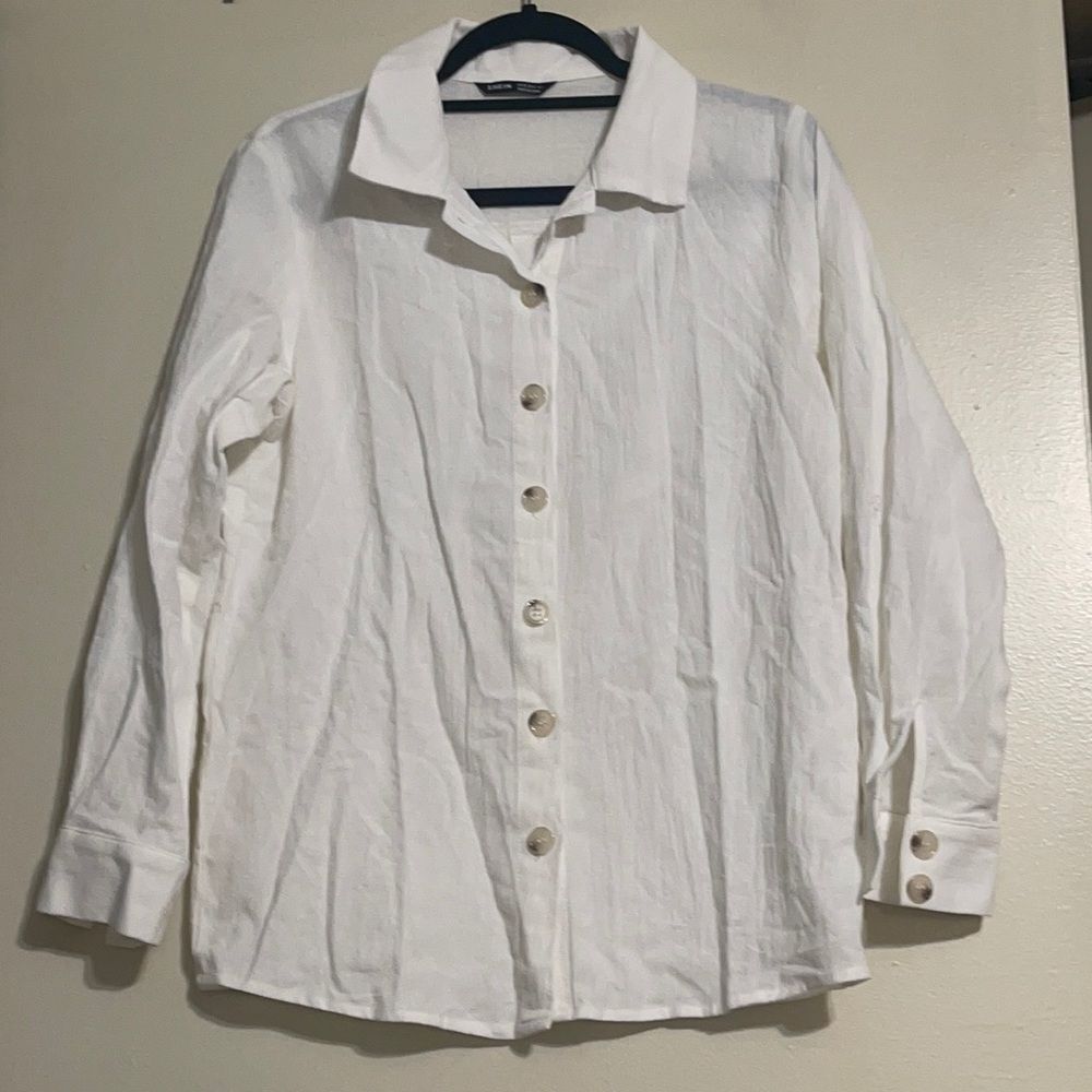 3/$25 SHEIN cotton button up shirt